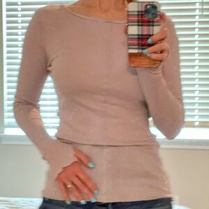 Intimately by Free People -- women's long sleeve top -- size S